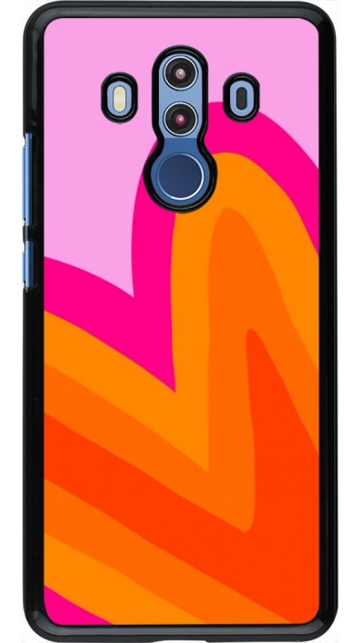 Huawei Mate 10 Pro Case Hülle - Valentine 2024 heart gradient