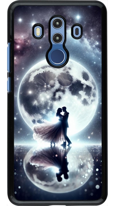 Huawei Mate 10 Pro Case Hülle - Valentin 2024 Liebe unter dem Mond