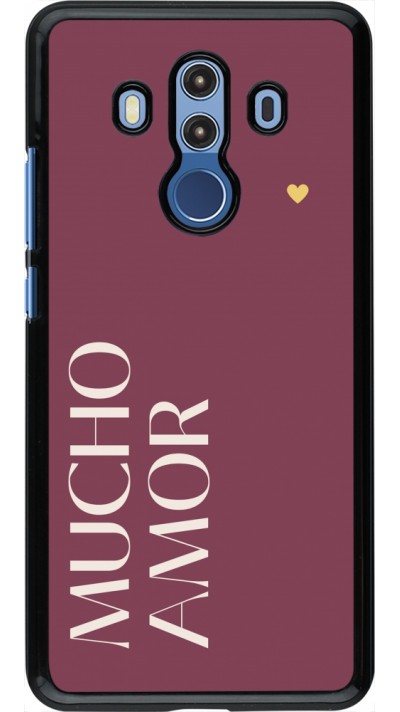 Huawei Mate 10 Pro Case Hülle - Valentine 2024 mucho amor rosado