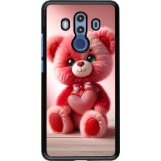 Huawei Mate 10 Pro Case Hülle - Valentin 2024 Rosaroter Teddybär