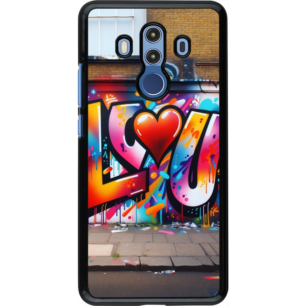 Huawei Mate 10 Pro Case Hülle - Valentin 2025 Liebe U Tag