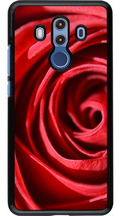 Coque Huawei Mate 10 Pro - Valentine 2023 close up rose