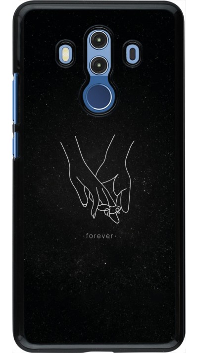 Huawei Mate 10 Pro Case Hülle - Valentine 2023 hands forever