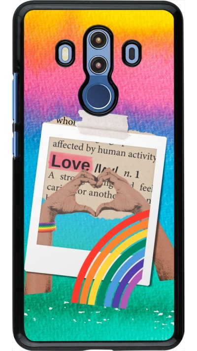 Coque Huawei Mate 10 Pro - Valentine 2023 love is for everyone