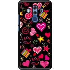 Coque Huawei Mate 10 Pro - Valentine 2023 love symbols