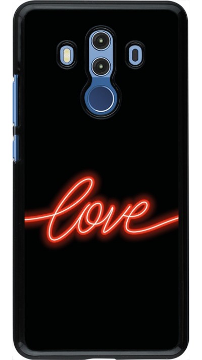 Coque Huawei Mate 10 Pro - Valentine 2023 neon love