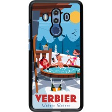 Huawei Mate 10 Pro Case Hülle - Verbier Mountain Jacuzzi