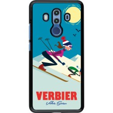 Huawei Mate 10 Pro Case Hülle - Verbier Ski Downhill