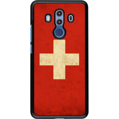 Hülle Huawei Mate 10 Pro - Vintage Flag SWISS