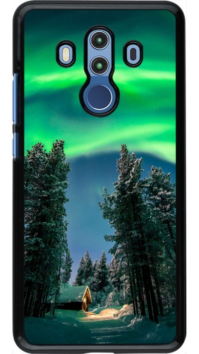 Huawei Mate 10 Pro Case Hülle - Winter 22 Northern Lights