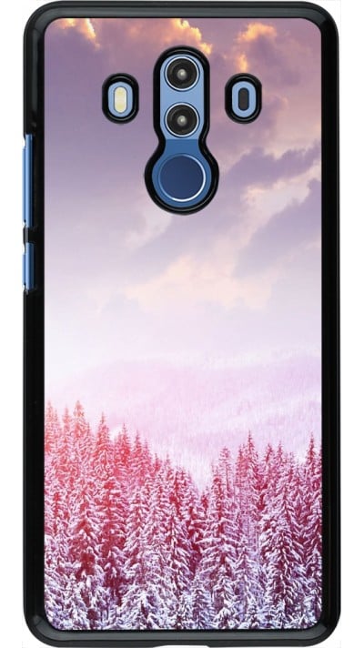 Coque Huawei Mate 10 Pro - Winter 22 Pink Forest