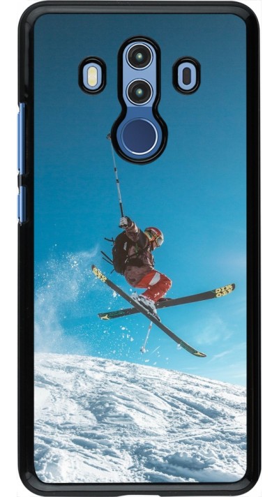 Huawei Mate 10 Pro Case Hülle - Winter 22 Ski Jump