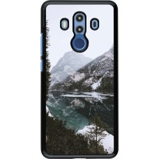 Huawei Mate 10 Pro Case Hülle - Winter 22 snowy mountain and lake