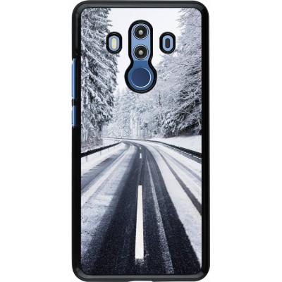 Huawei Mate 10 Pro Case Hülle - Winter 22 Snowy Road