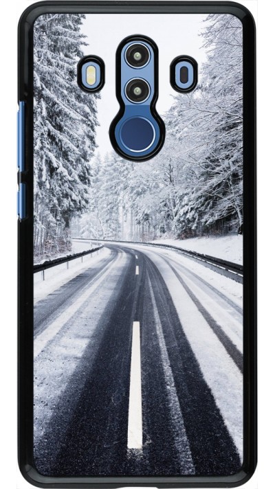 Huawei Mate 10 Pro Case Hülle - Winter 22 Snowy Road