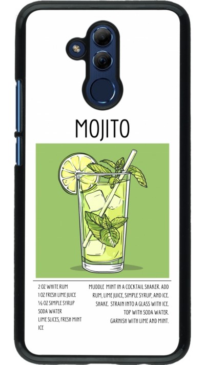 Huawei Mate 20 Lite Case Hülle - Cocktail Rezept Mojito