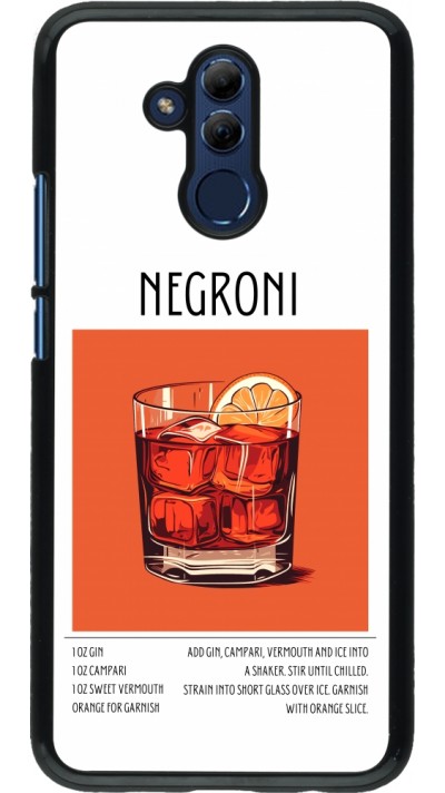 Coque Huawei Mate 20 Lite - Cocktail recette Negroni