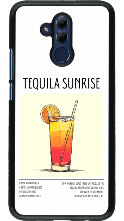 Coque Huawei Mate 20 Lite - Cocktail recette Tequila Sunrise
