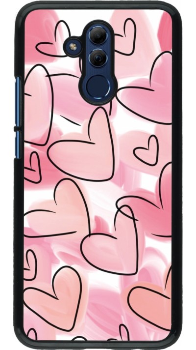 Coque Huawei Mate 20 Lite - Easter 2023 pink hearts