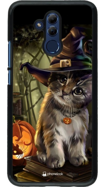 Coque Huawei Mate 20 Lite - Halloween 21 Witch cat
