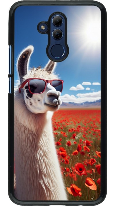 Coque Huawei Mate 20 Lite - Lama Chic en Coquelicot