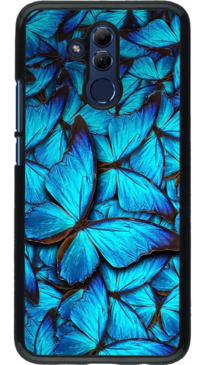 Hülle Huawei Mate 20 Lite - Papillon - Bleu