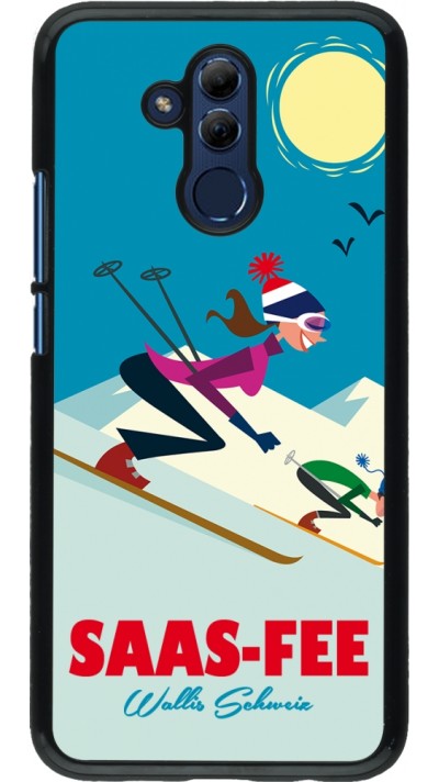 Coque Huawei Mate 20 Lite - Saas-Fee Ski Downhill