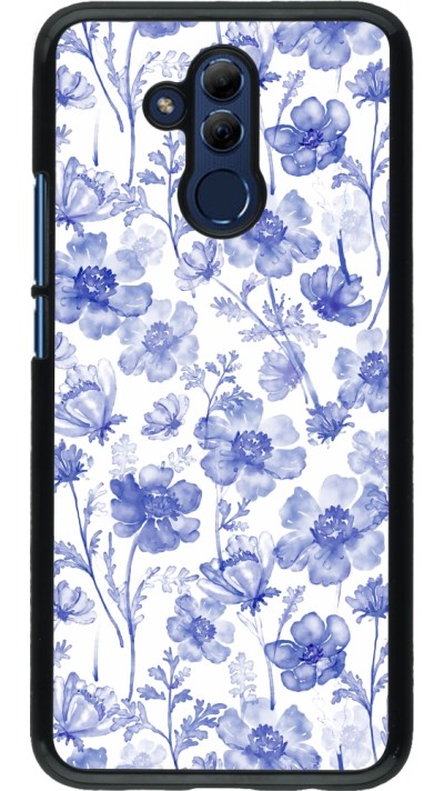 Coque Huawei Mate 20 Lite - Spring 23 watercolor blue flowers