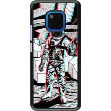 Hülle Huawei Mate 20 Pro - Anaglyph Astronaut