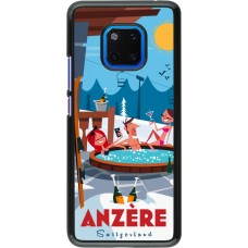 Huawei Mate 20 Pro Case Hülle - Anzère Mountain Jacuzzi