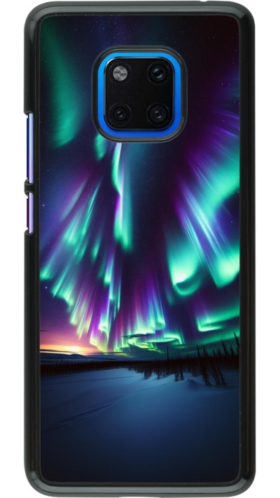 Huawei Mate 20 Pro Case Hülle - Funkelndes Nordlicht
