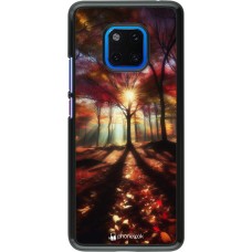Coque Huawei Mate 20 Pro - Automne doré glare