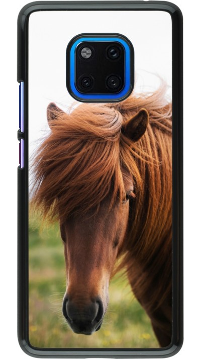 Coque Huawei Mate 20 Pro - Autumn 22 horse in the wind