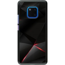 Hülle Huawei Mate 20 Pro - Black Red Lines