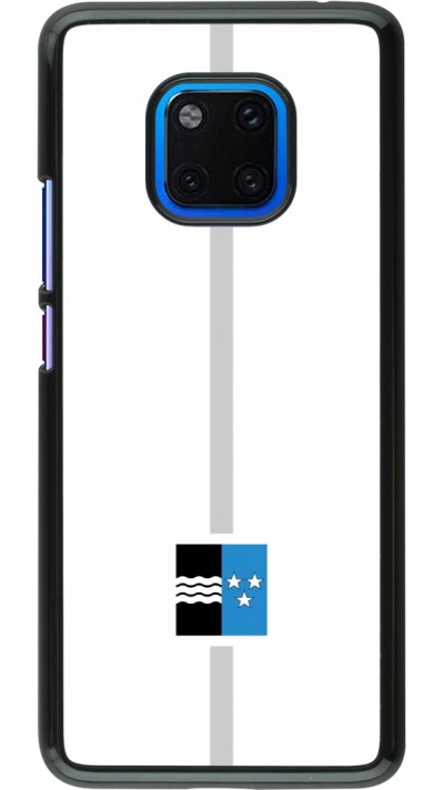 Coque Huawei Mate 20 Pro - Canton AG blanc