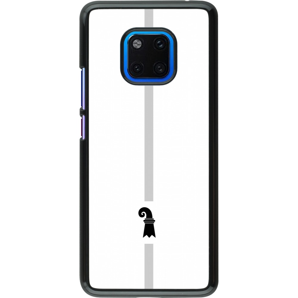 Coque Huawei Mate 20 Pro - Canton BS blanc