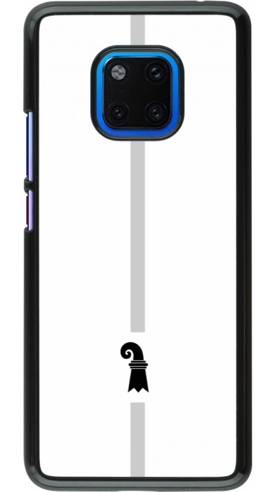 Huawei Mate 20 Pro Case Hülle - Kanton BS weiss