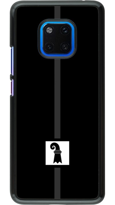 Huawei Mate 20 Pro Case Hülle - Kanton BS schwarz