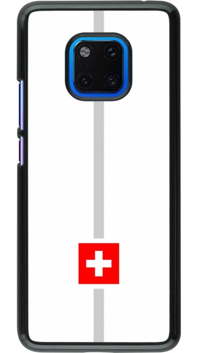 Huawei Mate 20 Pro Case Hülle - Kanton CH weiss