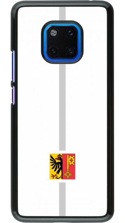 Huawei Mate 20 Pro Case Hülle - Kanton GE weiss