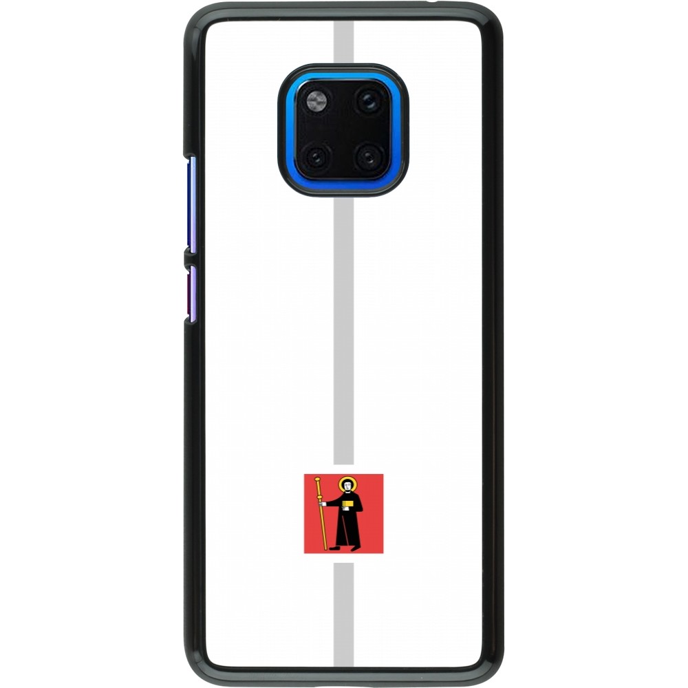 Coque Huawei Mate 20 Pro - Canton GL blanc