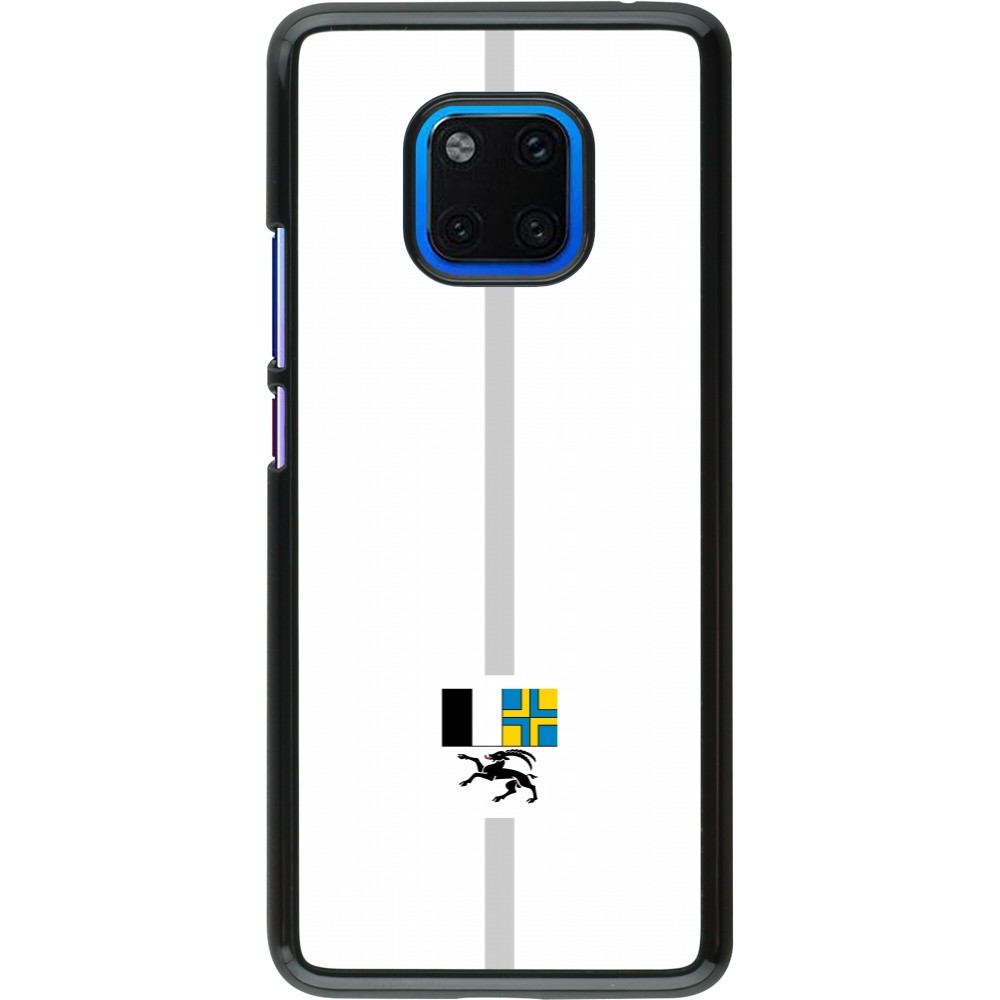 Huawei Mate 20 Pro Case Hülle - Kanton GR weiss