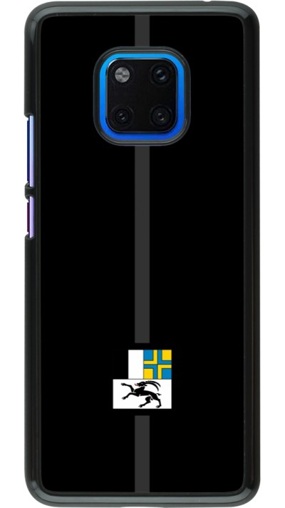 Huawei Mate 20 Pro Case Hülle - Kanton GR schwarz