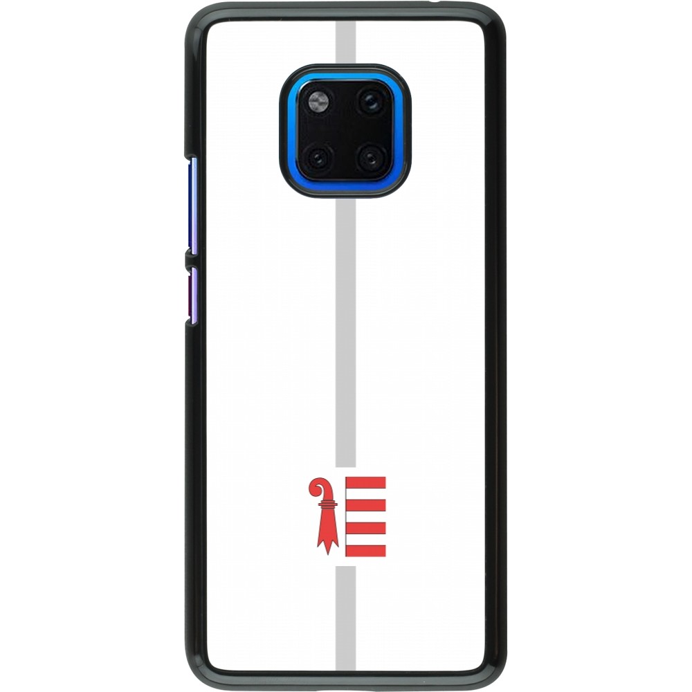 Huawei Mate 20 Pro Case Hülle - Kanton JU weiss