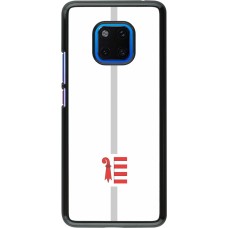 Huawei Mate 20 Pro Case Hülle - Kanton JU weiss