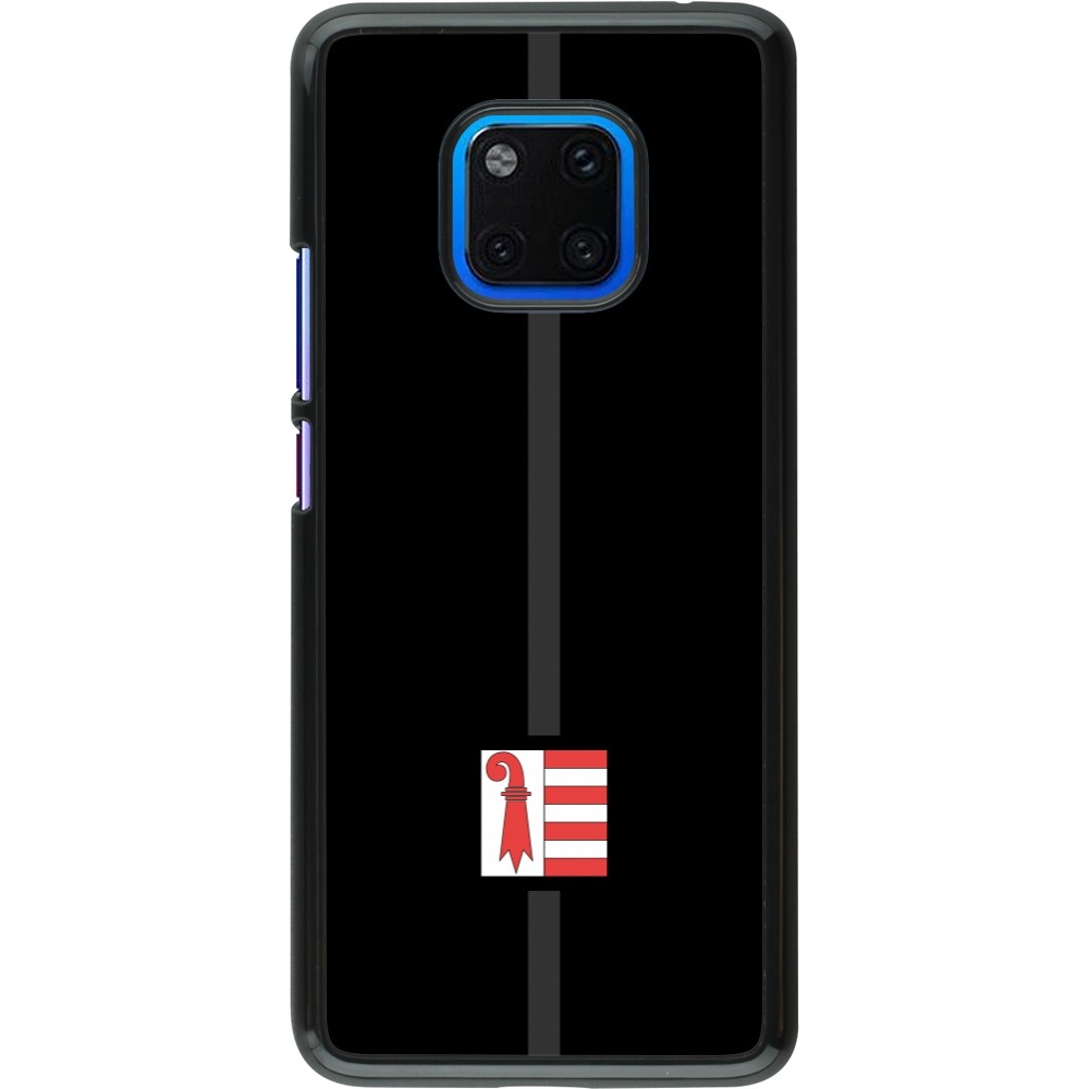 Huawei Mate 20 Pro Case Hülle - Kanton JU schwarz