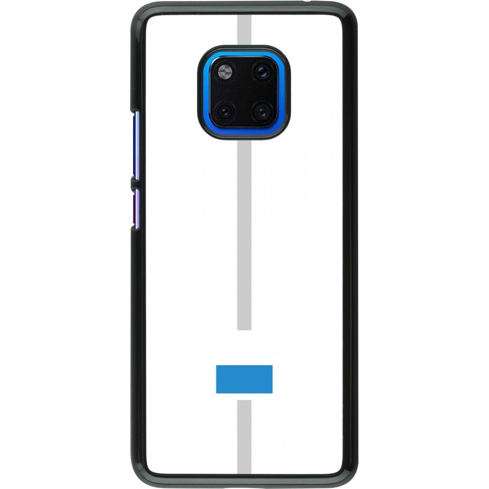 Huawei Mate 20 Pro Case Hülle - Kanton LU weiss