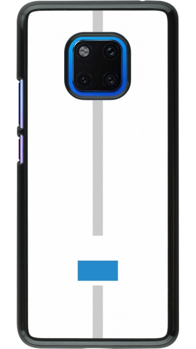 Huawei Mate 20 Pro Case Hülle - Kanton LU weiss