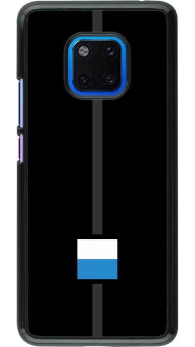 Huawei Mate 20 Pro Case Hülle - Kanton LU schwarz