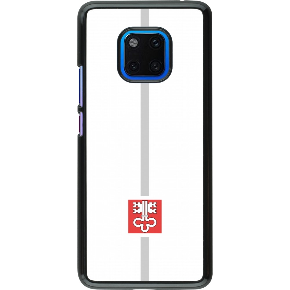 Coque Huawei Mate 20 Pro - Canton NW blanc